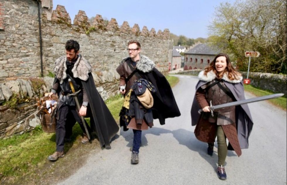 Tourists follow 'Game of Thrones' trail in Northern Ireland