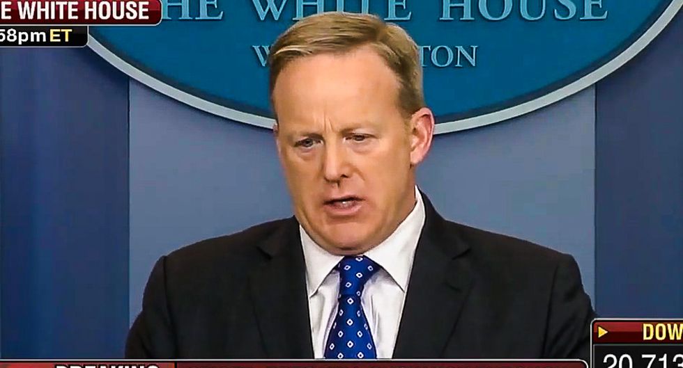 Sean Spicer snaps at Anne Frank Center: Trump condemns hate and 'it's never good enough' for them