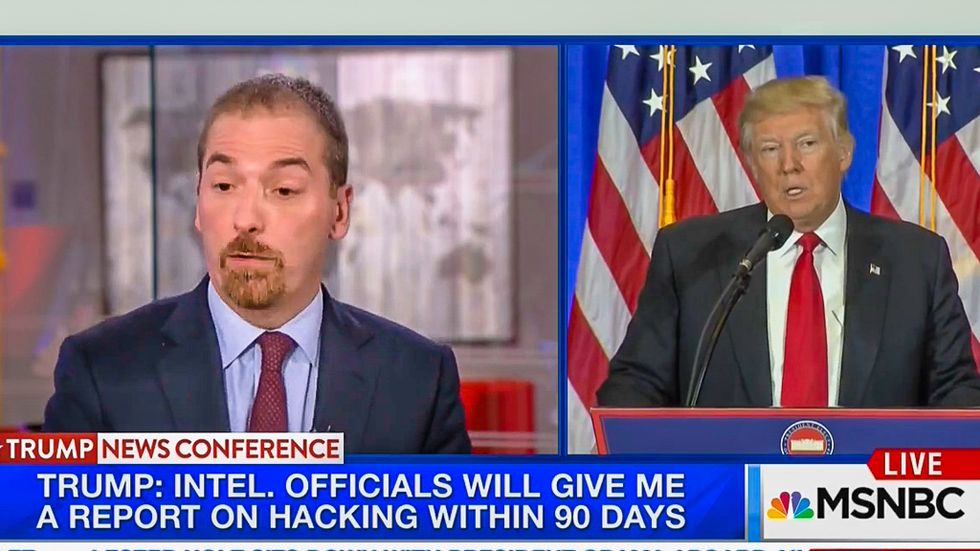Trump presser rattles Chuck Todd: 'I am struck at how normal crazy looked'