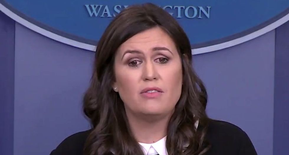 Sarah Sanders issues petty and false statement after CNN humiliates the White House in court