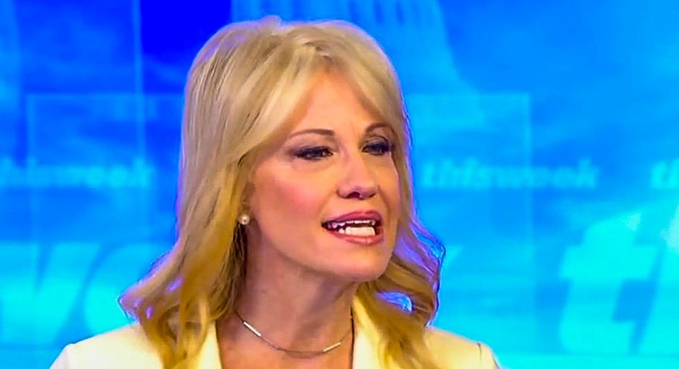 Kellyanne Conway insists 'the president is not going to jail' -- at least not while he's in the White House