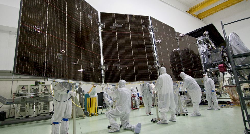 NASA is testing solar panels that unfurl like Fruit Roll-Ups in space