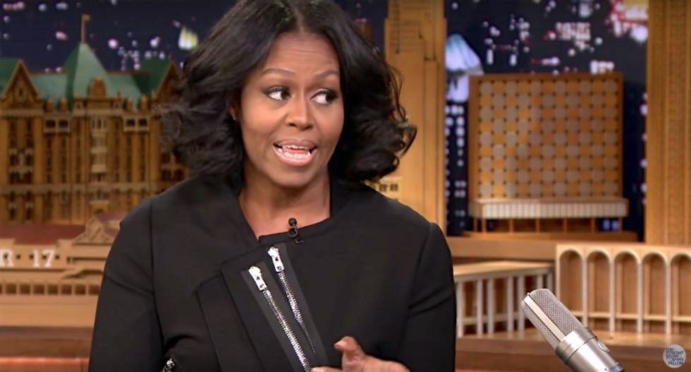 Michelle Obama: Women who voted against Clinton voted to silence 'their own voice'