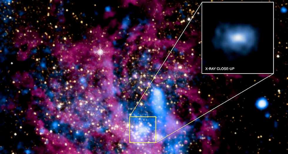 Milky Way's monster black hole is spitting planet-sized chunks into space