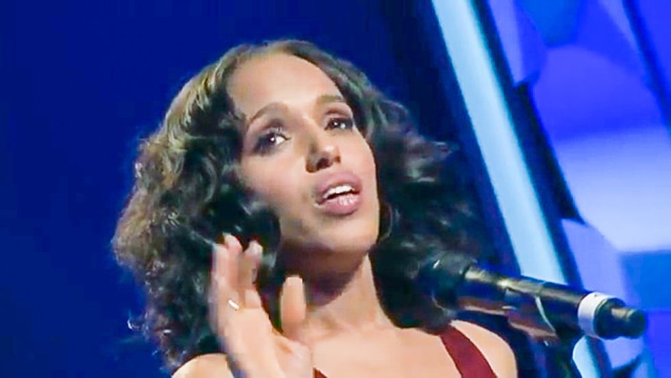WATCH: 'Scandal' star Kerry Washington electrifies awards show with LGBT equality speech