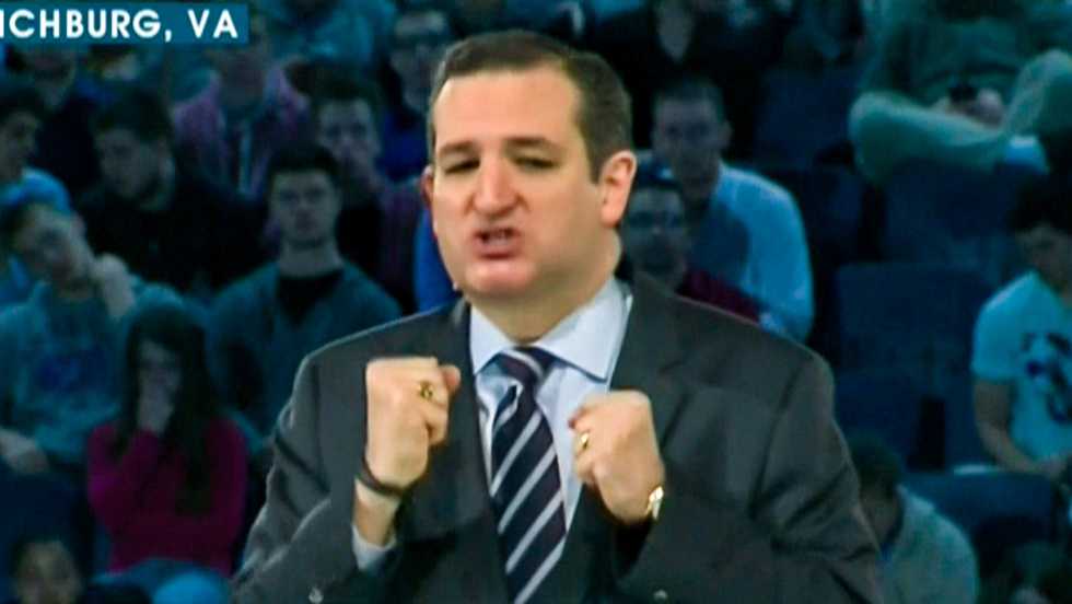 Ted Cruz says facing down ‘hostile’ CNBC debate moderators makes him qualified to be president