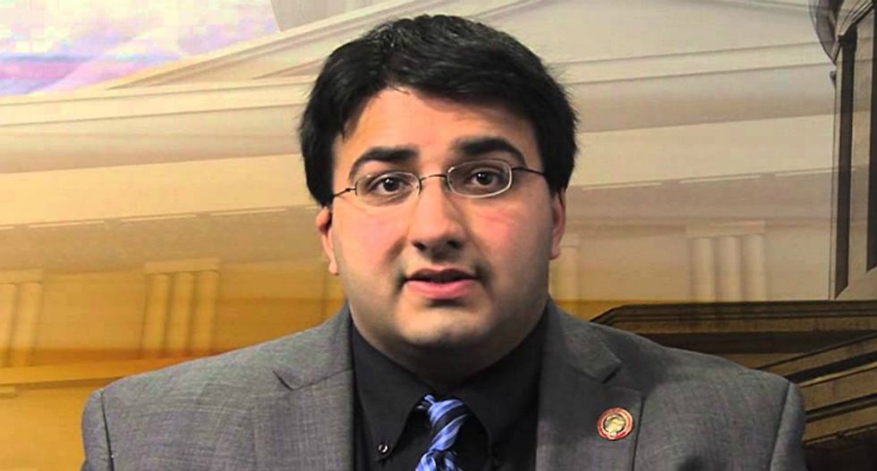 Ohio Republican tries to own his opponent by claiming teens should be able to bring guns to school