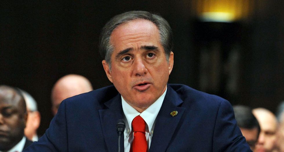 Trump’s VA secretary so fearful of his own staff that he posted an armed guard outside his office