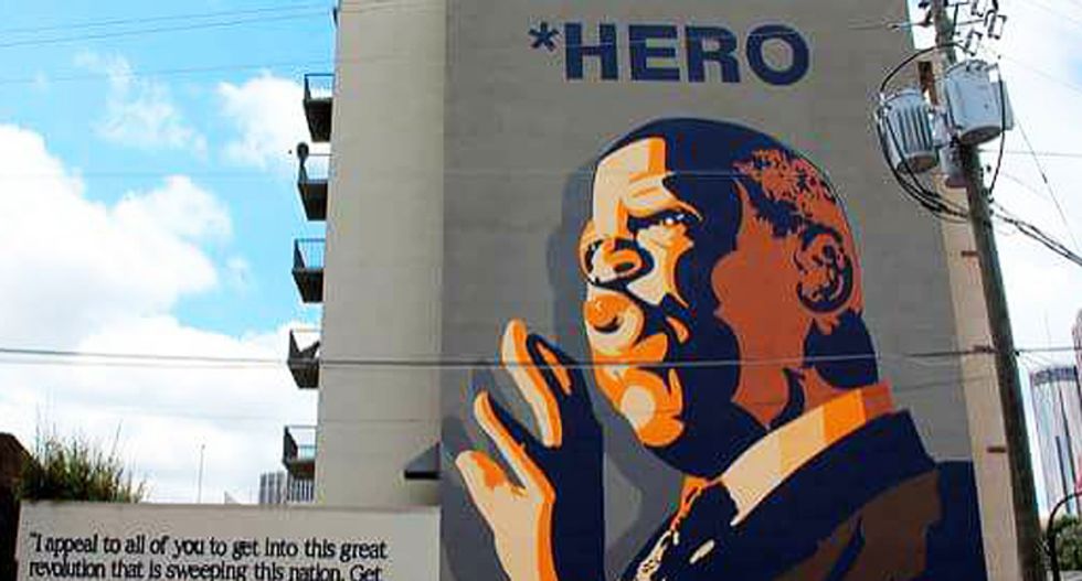 Trump trolled by John Lewis's constituents after insulting their district as ‘horrible’ and ‘crime ridden'