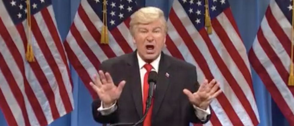 WATCH: Alec Baldwin returns to SNL to brutally mock Donald Trump's Russian pee-pee parties