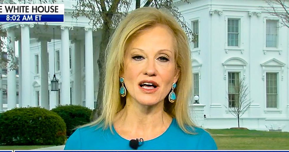 Kellyanne Conway proclaims Mike Pence is pro-woman after retweeting fake Mike Pence Twitter account