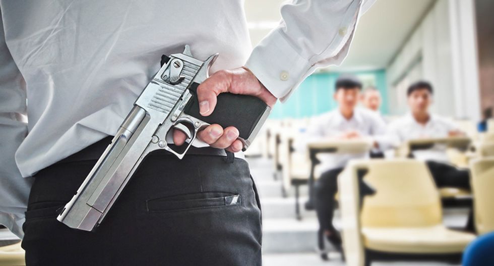 Florida teacher suspended after boasting he'd have a 1000-student body count if he shot up his school