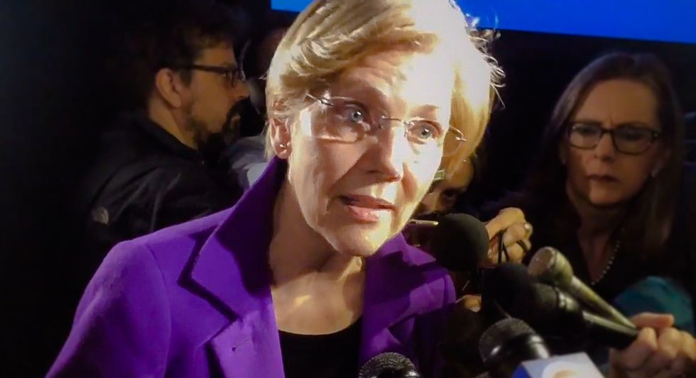 Here is how the media’s sexist and malicious reporting on Elizabeth Warren proves they're in Trump's pocket