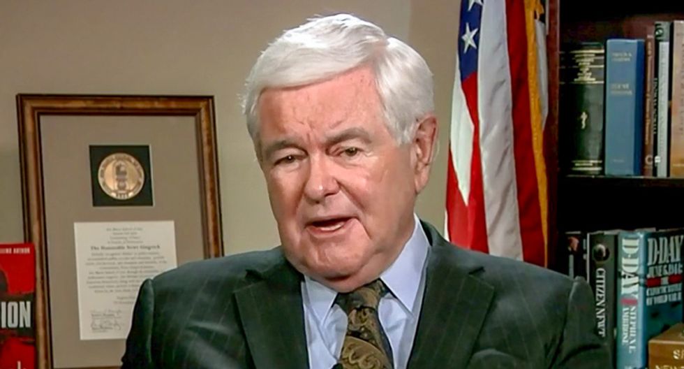 Former GOP Speaker Newt Gingrich admits Joe Biden can 'conceivably' beat Trump