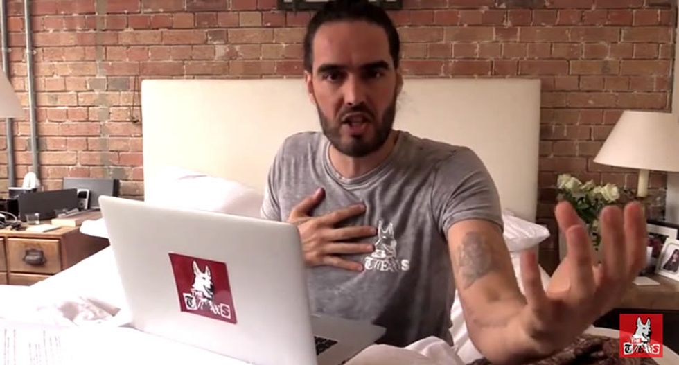 Russell Brand: The reason Fox News can't talk about mental illness is because Fox News causes it