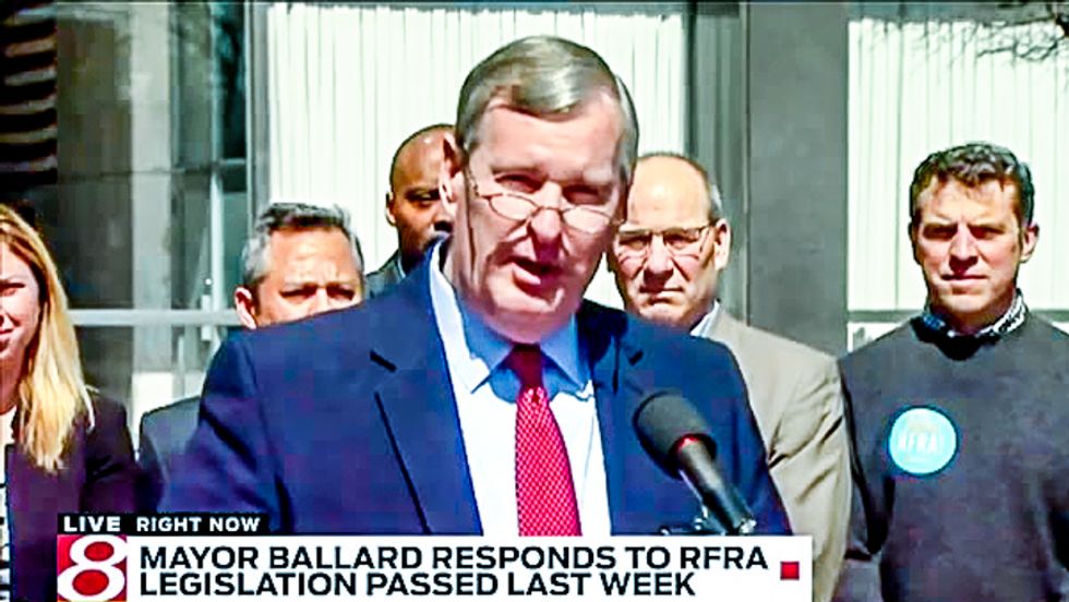 GOP Indianapolis mayor defies Pence, bans discrimination by Christian businesses receiving city funds