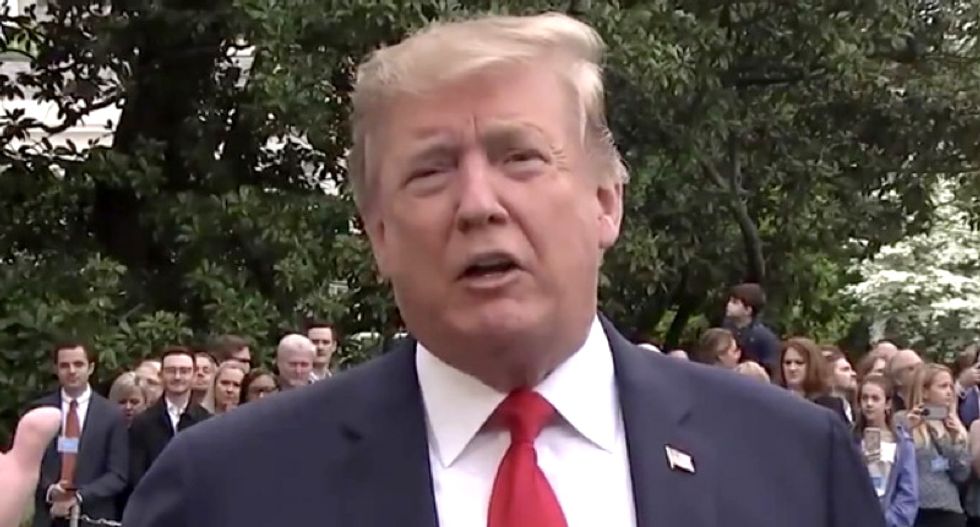 'I am a young, vibrant man': Trump goes full-tilt pants on fire in rambling press event