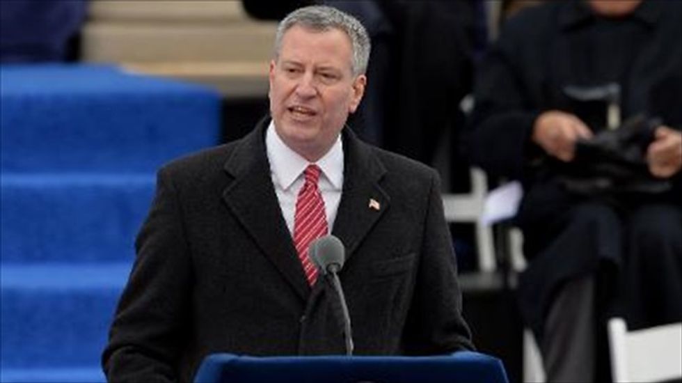 Mayor Bill de Blasio takes on Teamsters and Liam Neeson as he tries to ban New York's horse carriages