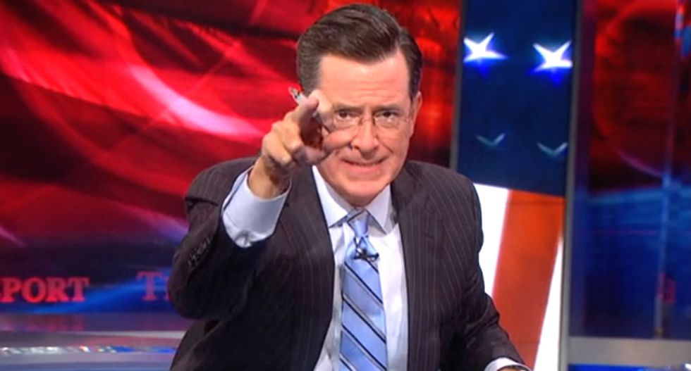 Stephen Colbert slams Breitbart for standing by its lies about Obama's AG nominee