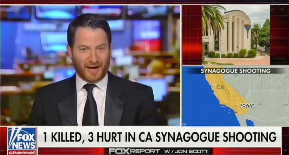 WATCH: Fox News host cuts off Tree of Life synagogue member for pinning rise of anti-Semitism on Trump