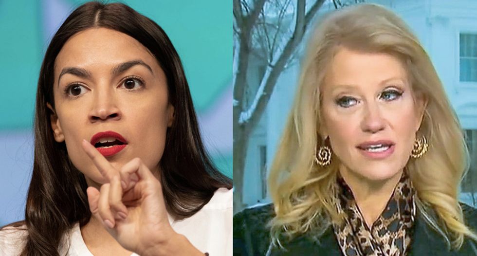Ocasio-Cortez schools Kellyanne Conway for stoking 'suspicion around my Christianity'