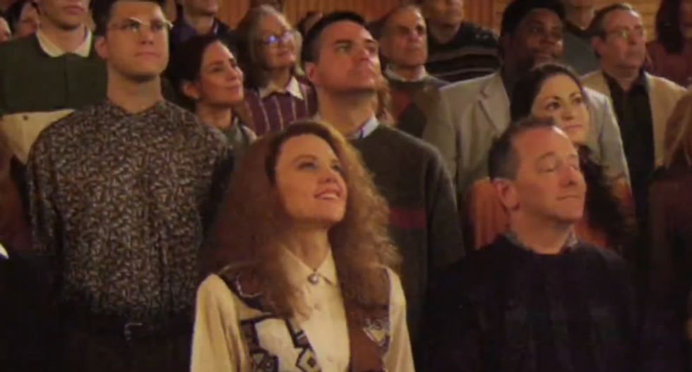 SNL mocks Scientology with jargon-filled 1990s ‘Neurotology’ music video