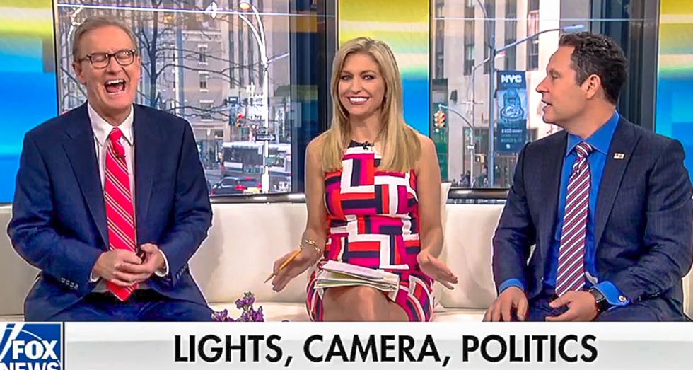 Fox News host asks on air to be paid as much as her male co-hosts