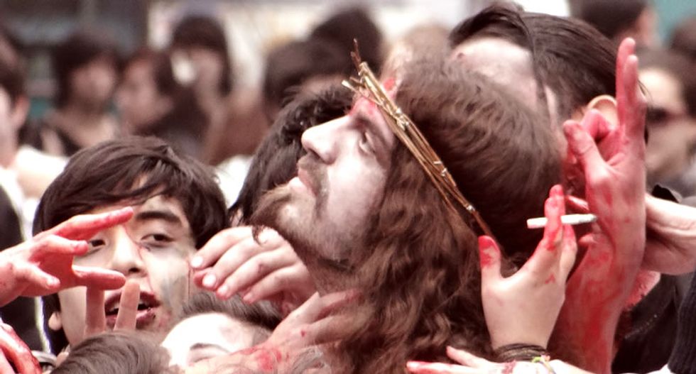How are atheists spending their Easter morning? By mocking Christians on Twitter, of course