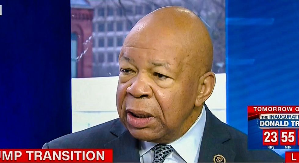 Elijah Cummings: 'If the public knew what Congress knows' they would boycott the inauguration too