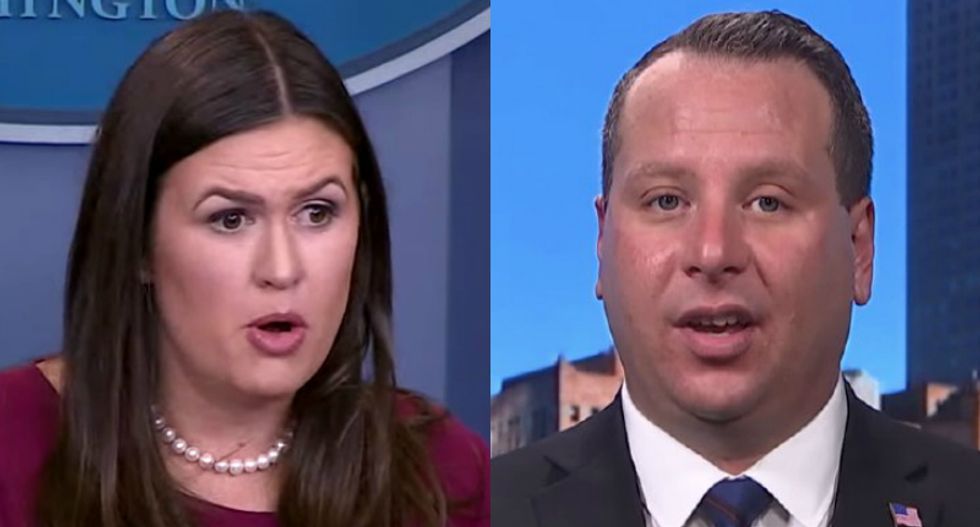 WATCH: Ex-Trump aide Nunberg swipes back at 'fat slob' Sarah Huckabee Sanders