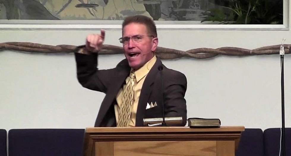Florida pastor rants: God wants men to rule women -- but men can't rejoice without being sued