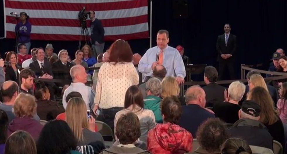Chris Christie tells New Hampshire crowd we need to remember 'how lucky we are' on this Fourth of July