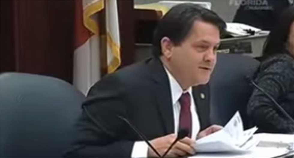 WATCH: Florida Republican cuts 10-year-old boy off as he testifies against anti-LGBT 'revenge' bill