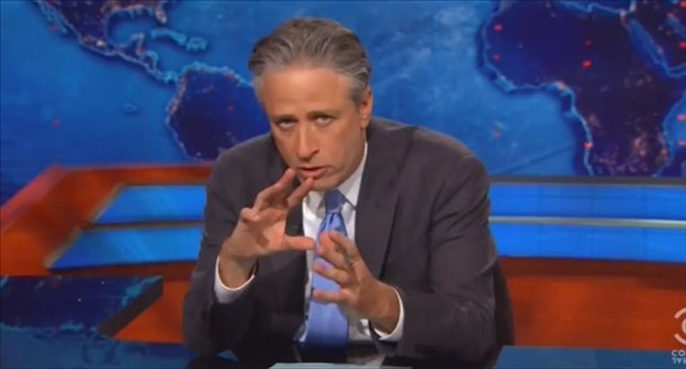 Jon Stewart slams KS Gov. Sam Brownback: 'See how you like being treated like the welfare queens you are'