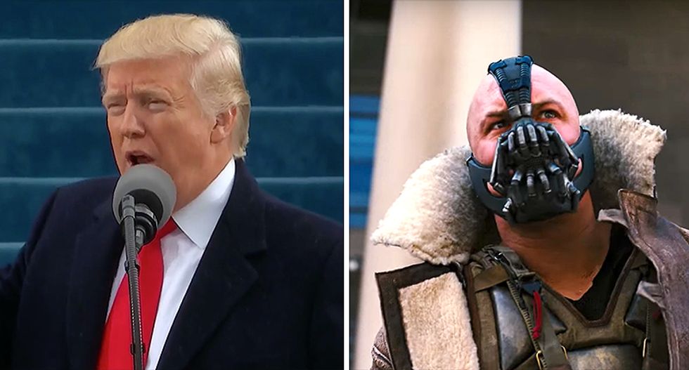 Internet rips Trump speech over 'Batman' villain quote: 'At least Bane stood up to Wall Street’