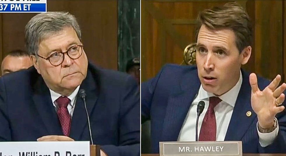 GOP senator tells Bill Barr: 'The real crisis' is an FBI agent's text complaining about smelly Trump supporters