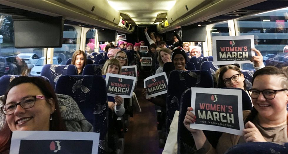 WATCH LIVE:  Hundreds of thousands descend upon DC for #WomensMarchOnWashington