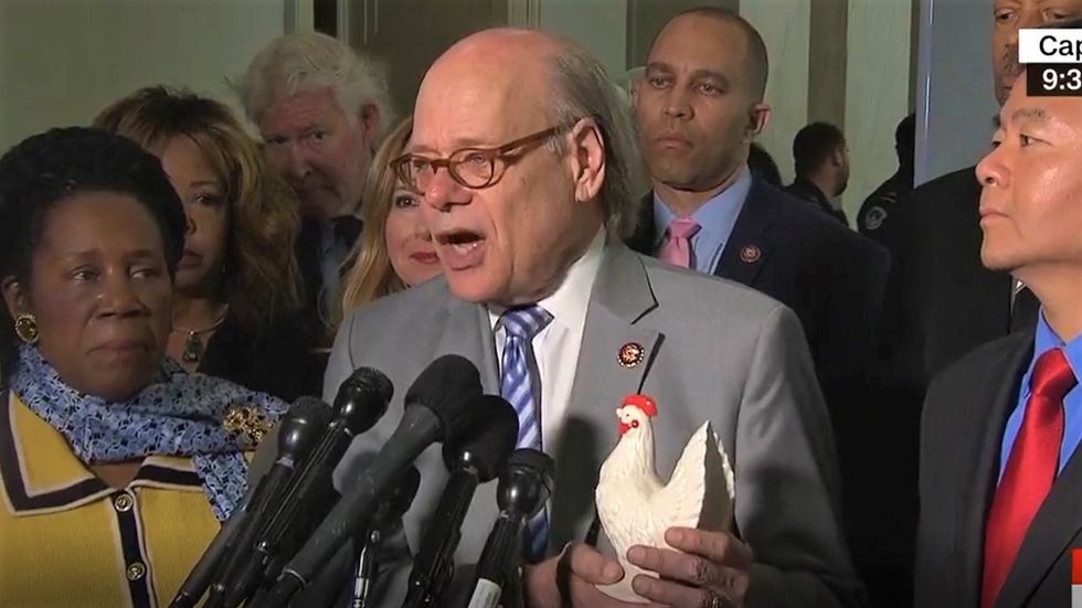 WATCH: Dem lawmaker drops the mic on 'chicken' Bill Barr -- and calls him Trump's new 'fixer'