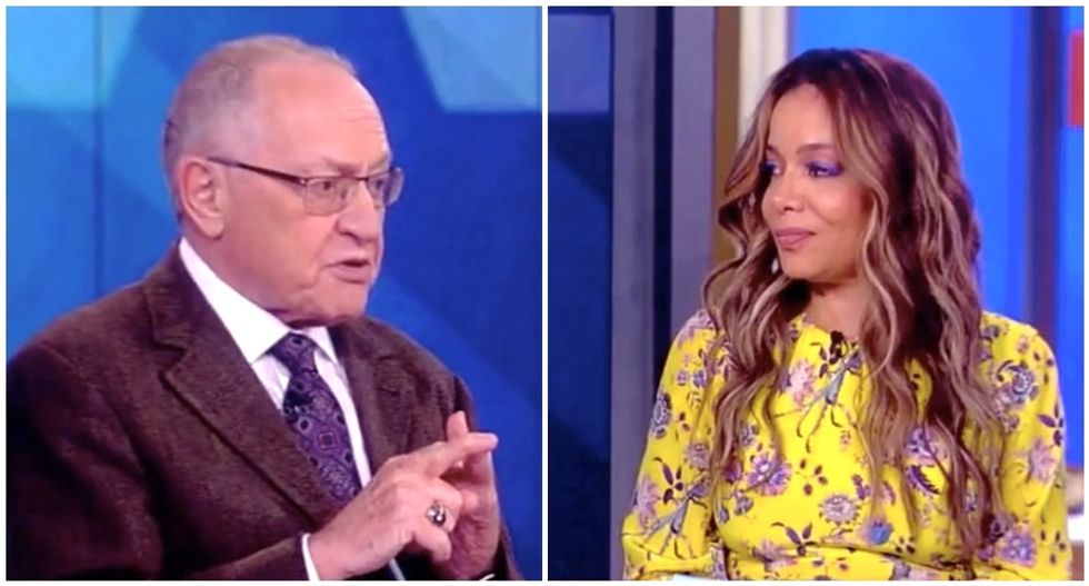 The View’s Sunny Hostin repeatedly thumps Alan Dershowitz in tense Mueller exchange: ‘I ask the questions, professor'