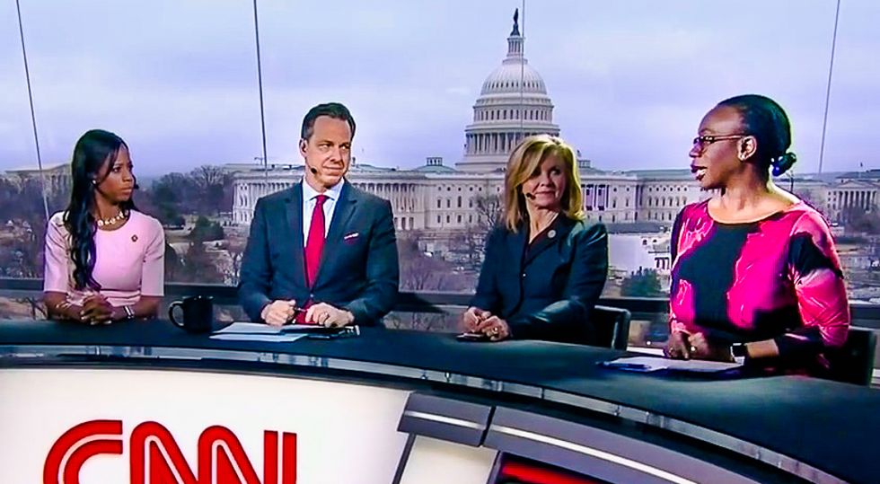 'Good God, Jake': Guest calls out CNN's Tapper for agreeing with Trump that protesters didn't vote