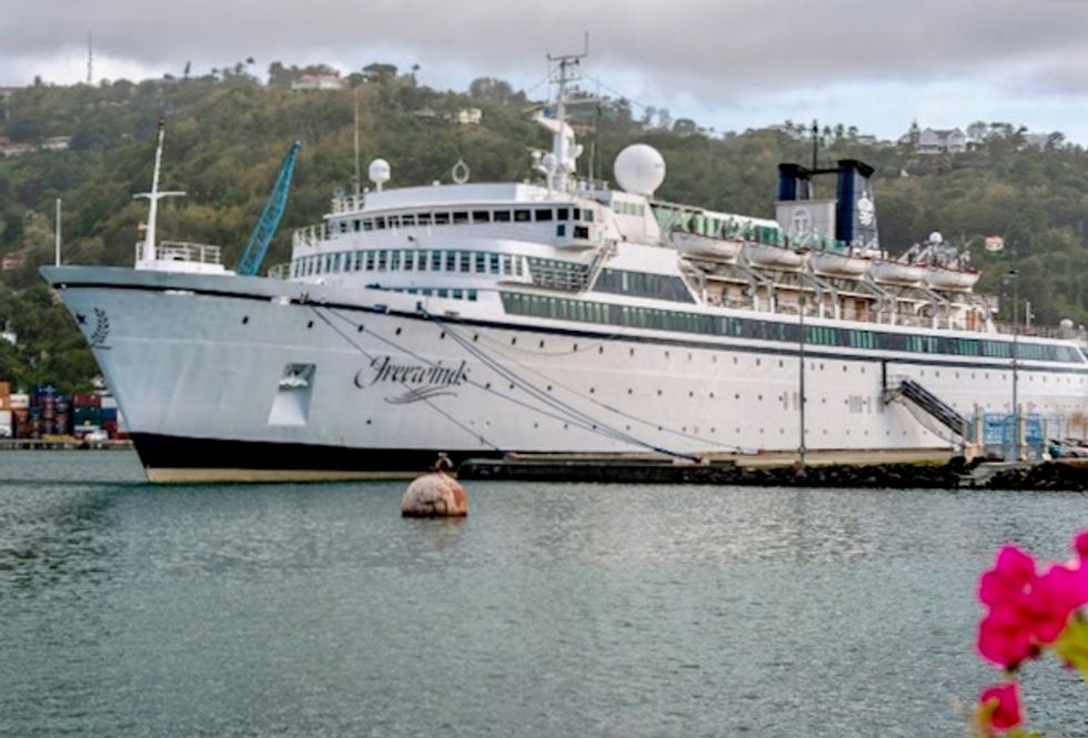 Scientology cruise ship quarantined in Caribbean after measles case