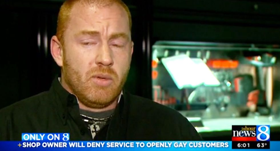 Michigan auto repair shop owner rants on Facebook: No service for gays 'in the name of freedom'