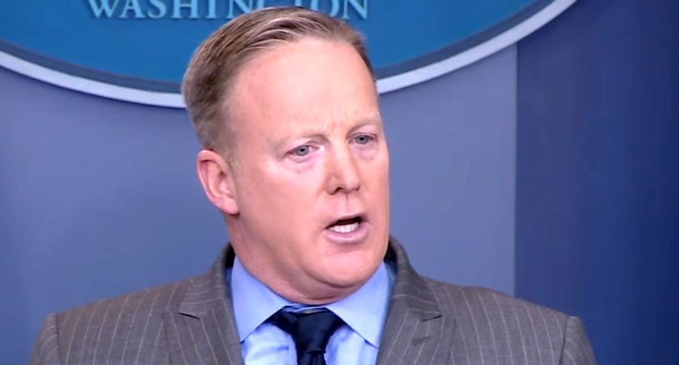 Trump didn't actually send an aircraft carrier to intimidate North Korea -- as Sean Spicer suggested