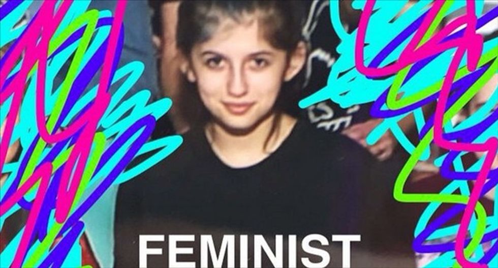 Ohio middle school backs down after deleting 'feminist' from student's class photo shirt
