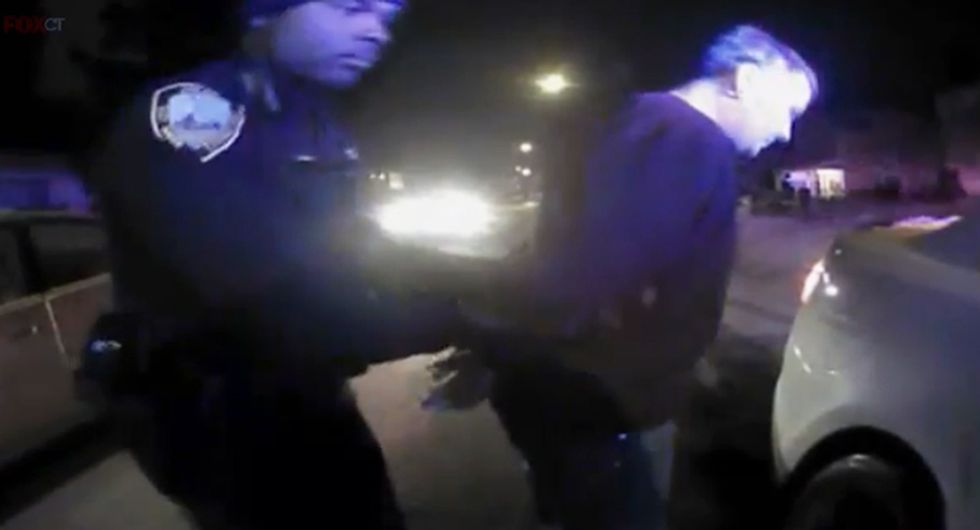 Watch: Body cam video shows Connecticut police had no reason to arrest man for impersonating a cop