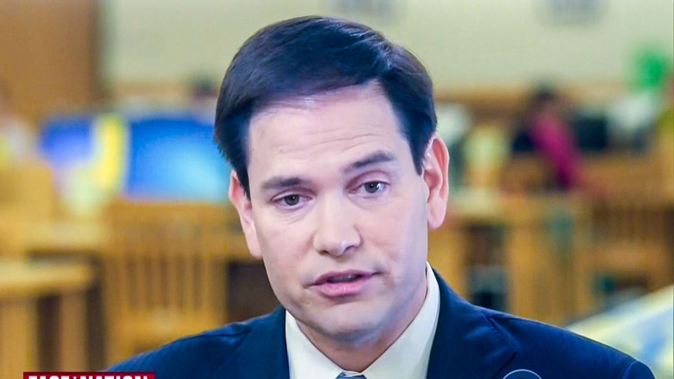 Marco Rubio says US not the 'world police' -- but must intervene more