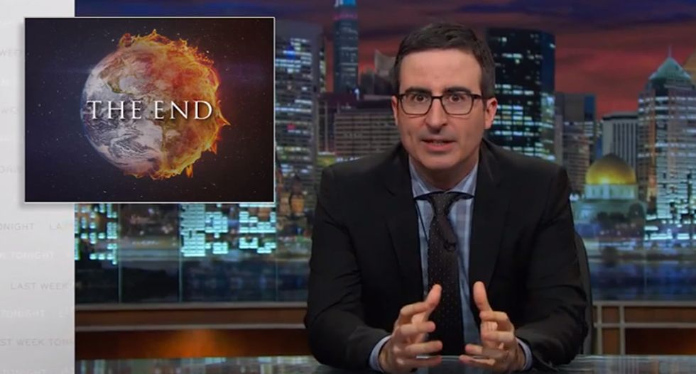 John Oliver: This is probably the video you’ll want to watch if the world is ending