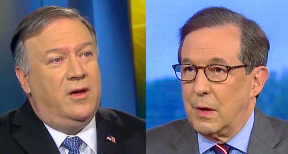 'I'm confused': Chris Wallace sends Mike Pompeo down in flames over Trump's failure to confront Putin