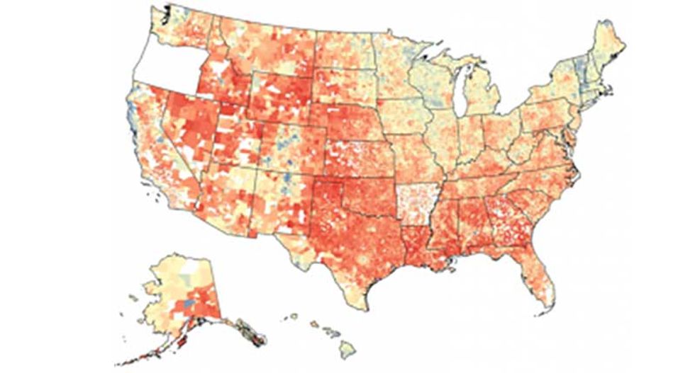 A complex geographic mosaic: New study shatters racial stereotypes about voting