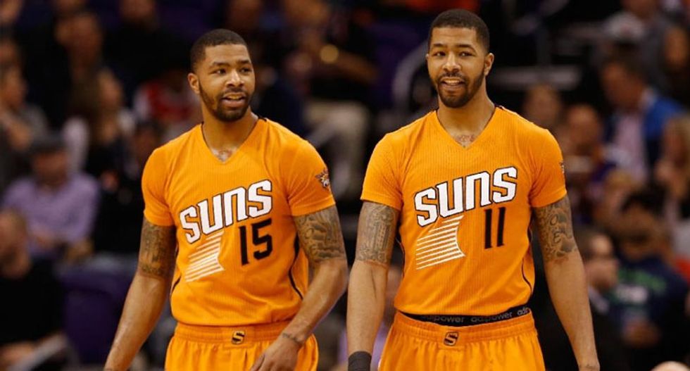 NBA's Morris twins charged with felony aggravated assault
